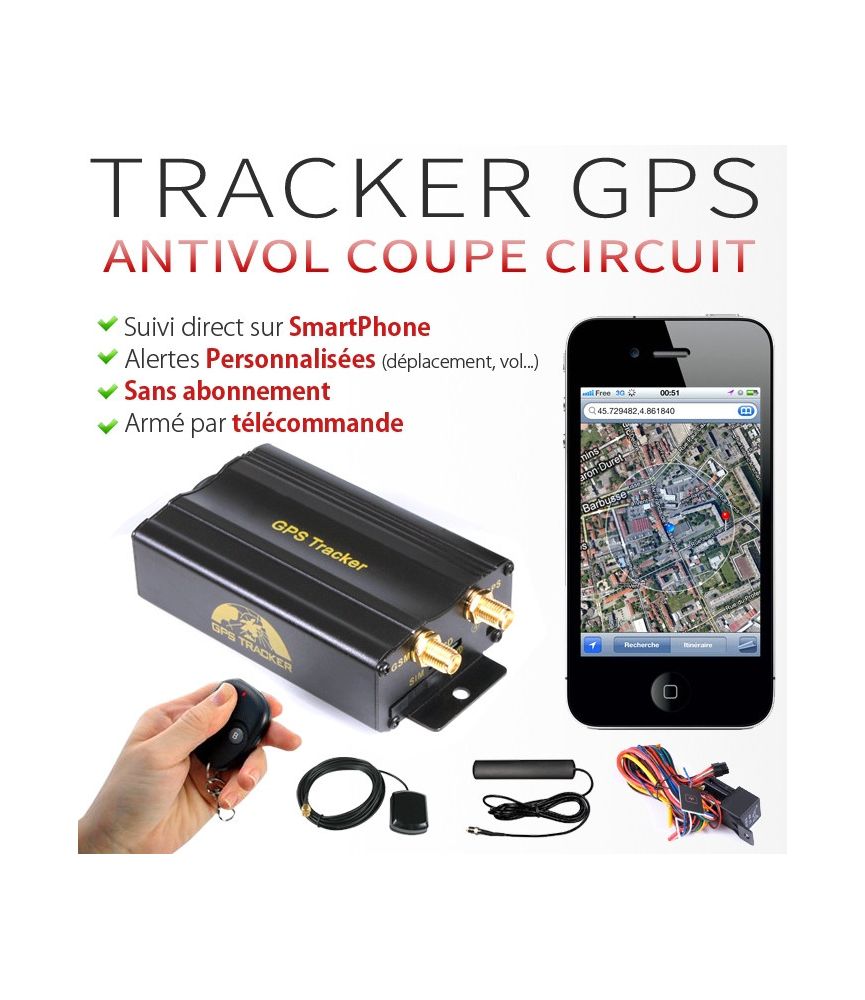 Traceur GPS voiture GSM